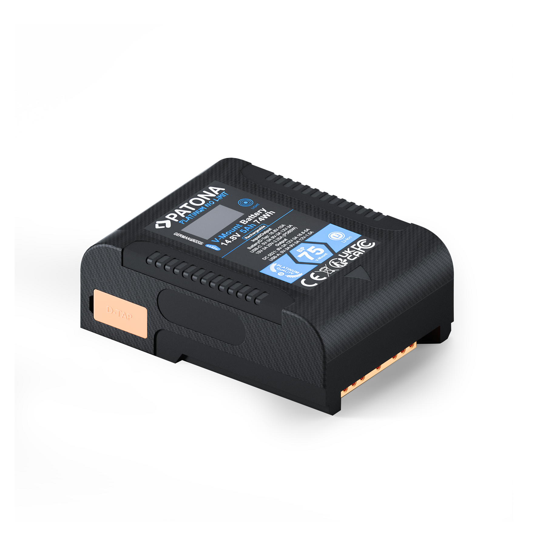 PATONA Platinum Batarya V-Mount BP-75W